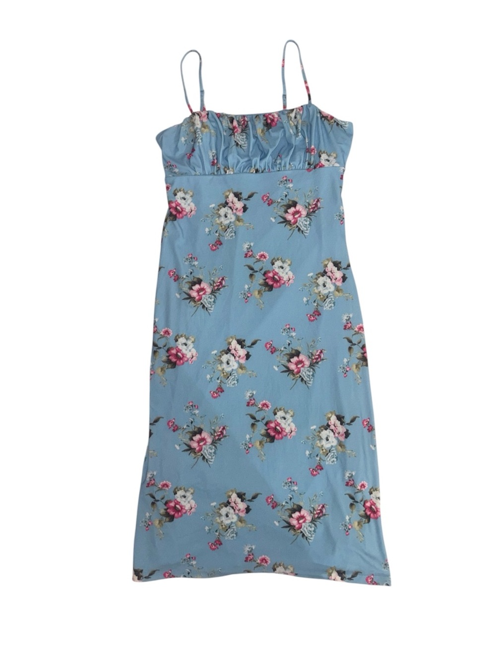 🩵Inspired Hearts Blue Floral Dress Size XL🩵